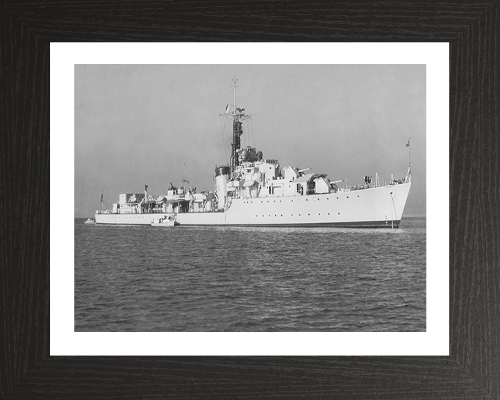 HMS Chequers R61 Royal Navy C class destroyer Photo Print or Framed Print - Hampshire Prints