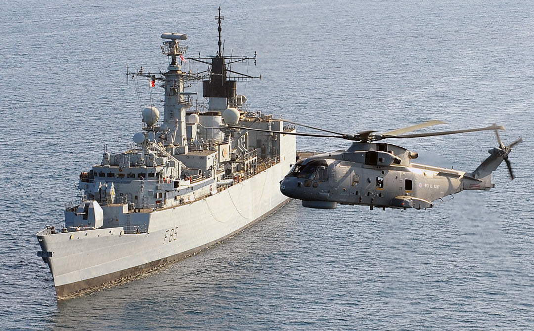 HMS Cumberland F85 Royal Navy Type 22 frigate Photo Print or Framed Print - Hampshire Prints