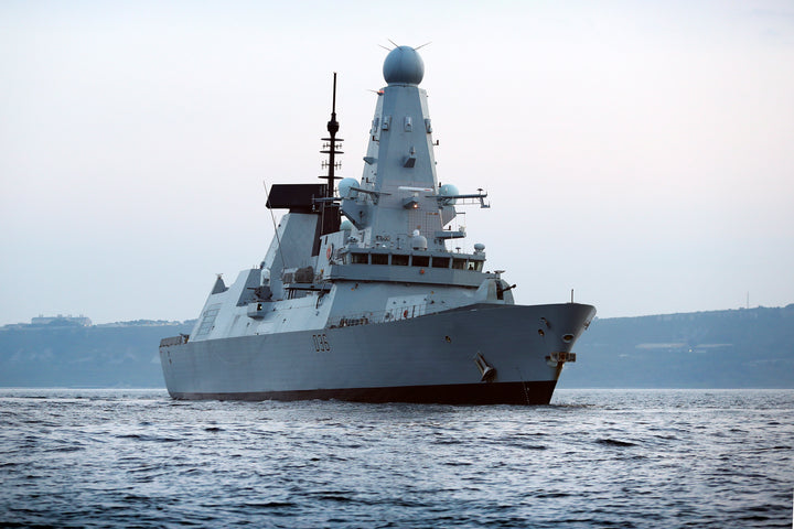 HMS Defender D36 Royal Navy Type 45 Destroyer Photo Print or Framed Photo Print - Hampshire Prints