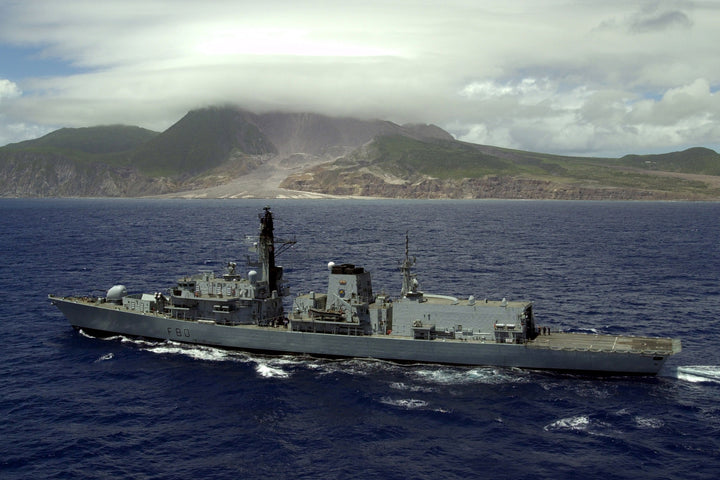 HMS Grafton F80 Royal Navy Type 23 Frigate Photo Print or Framed Print - Hampshire Prints