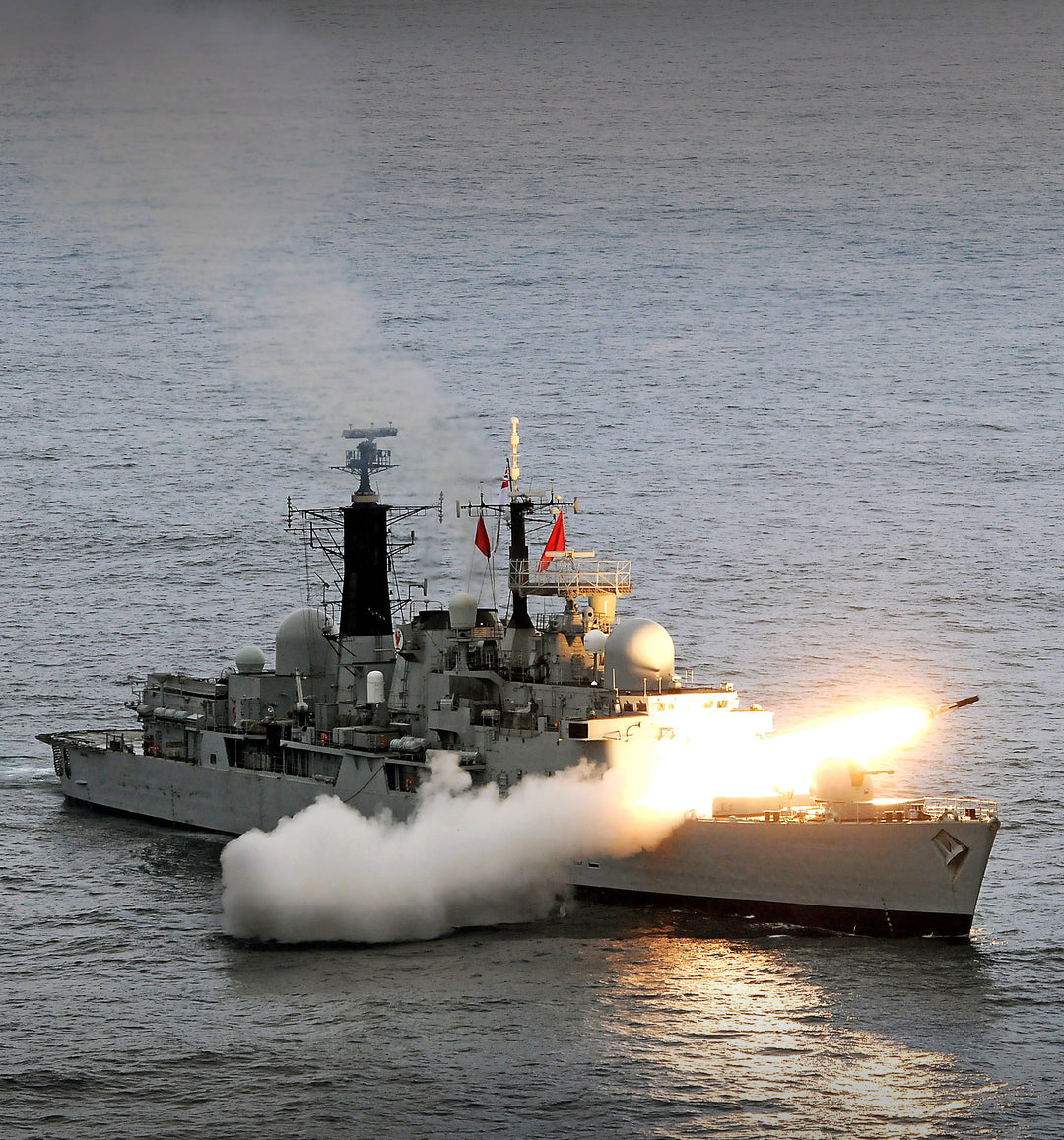 HMS Liverpool D92 Royal Navy Type 42 destroyer Photo Print or Framed Print - Hampshire Prints