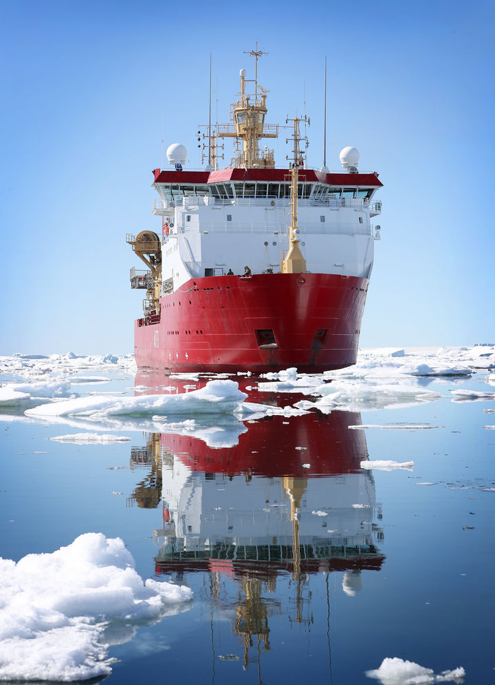 HMS Protector A173 Royal Navy Ice patrol ship Photo Print or Framed Print - Hampshire Prints