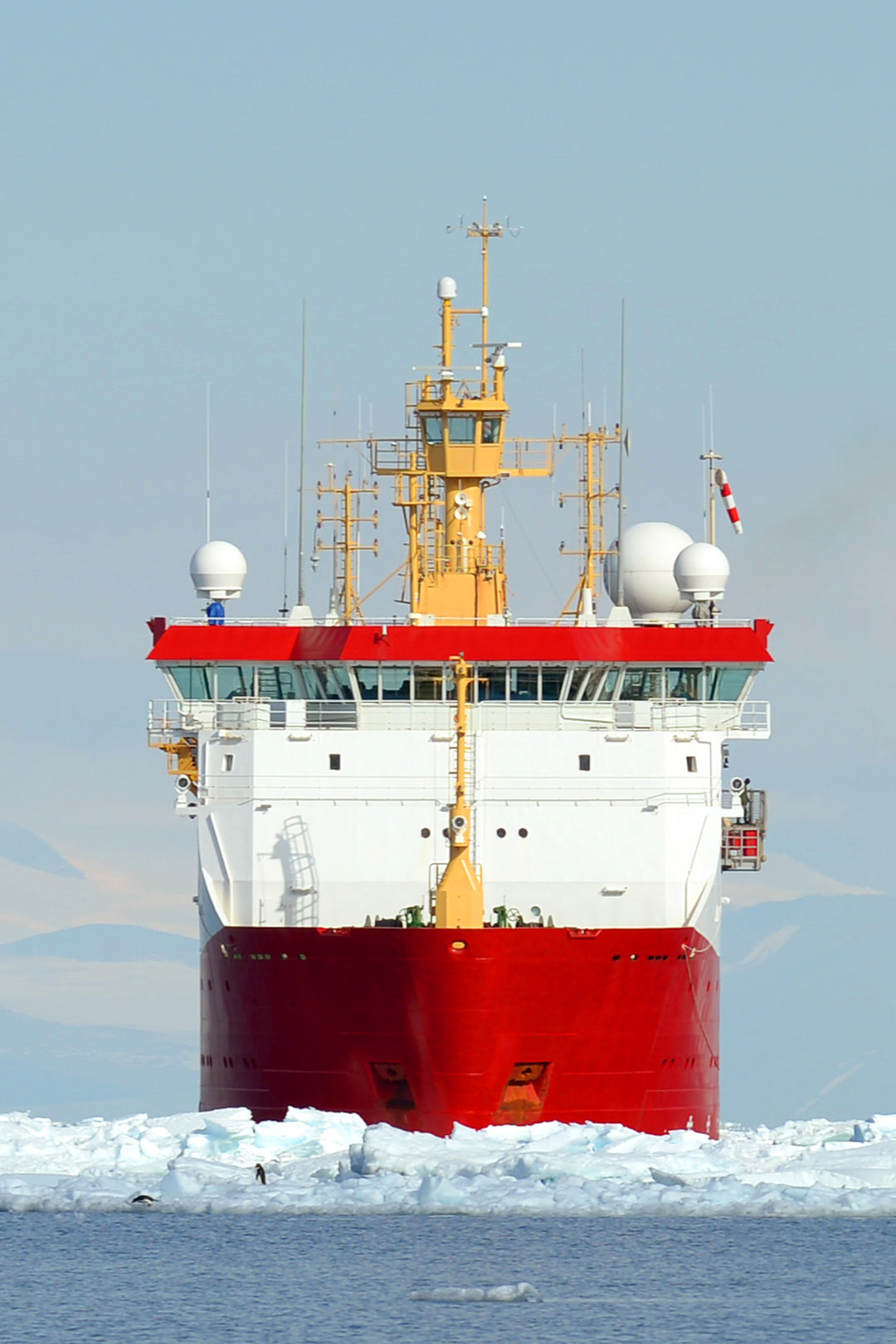 HMS Protector A173 Royal Navy Ice patrol ship Photo Print or Framed Print - Hampshire Prints