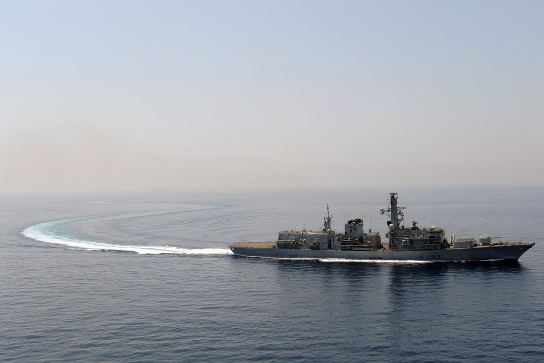 HMS Richmond F239 Royal Navy type 23 Frigate Photo Print or Framed Print - Hampshire Prints