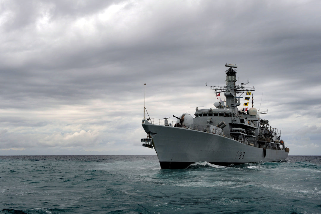 HMS St Albans F83 Royal Navy type 23 Frigate Photo Print or Framed Print - Hampshire Prints