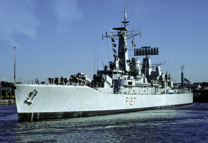 HMS Penelope F127 Royal Navy Leander Class Frigate Photo Print or Framed Print - Hampshire Prints