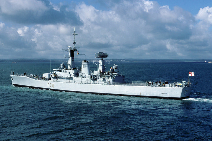 HMS Apollo F70 Royal Navy Leander class Photo Print or Framed Print - Hampshire Prints