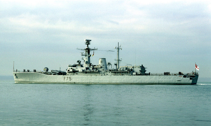 HMS Charybdis F75 Royal Navy Leander class frigate Photo Print or Framed Print - Hampshire Prints