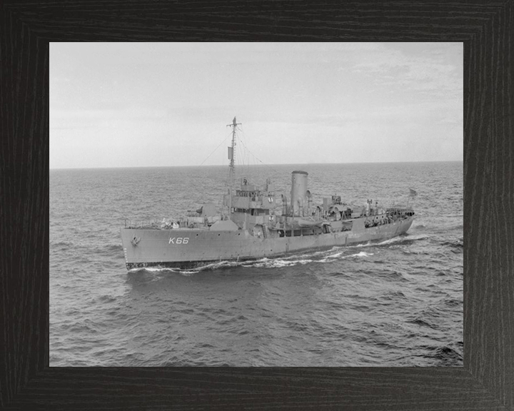 HMS Begonia K66 Royal Navy Flower class corvette Photo Print or Framed Print - Hampshire Prints