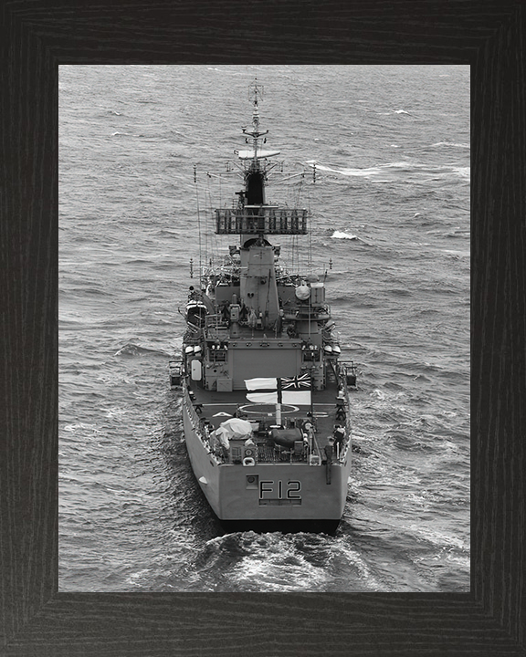 HMS Achilles F12 Royal Navy Leander Class Frigate Photo Print or Framed Print - Hampshire Prints