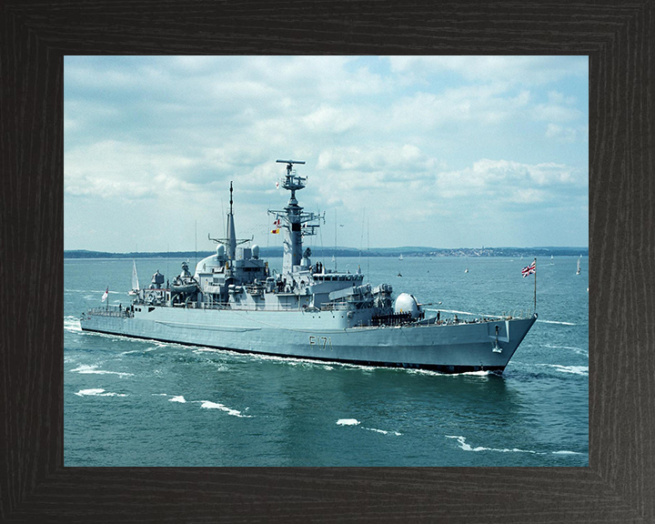 HMS Active F171 Royal Navy Type 21 frigate Photo Print or Framed Print - Hampshire Prints