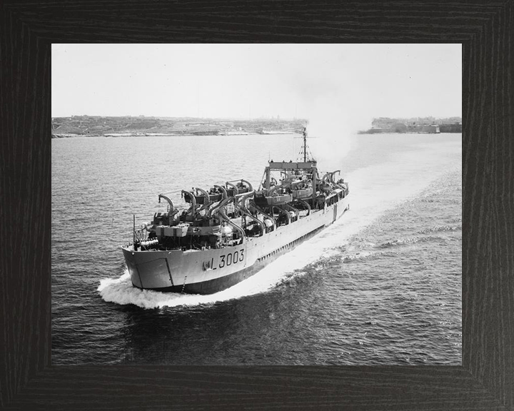 HMS Anzio L3003 Royal Navy tank landing craft Photo Print or Framed Print - Hampshire Prints