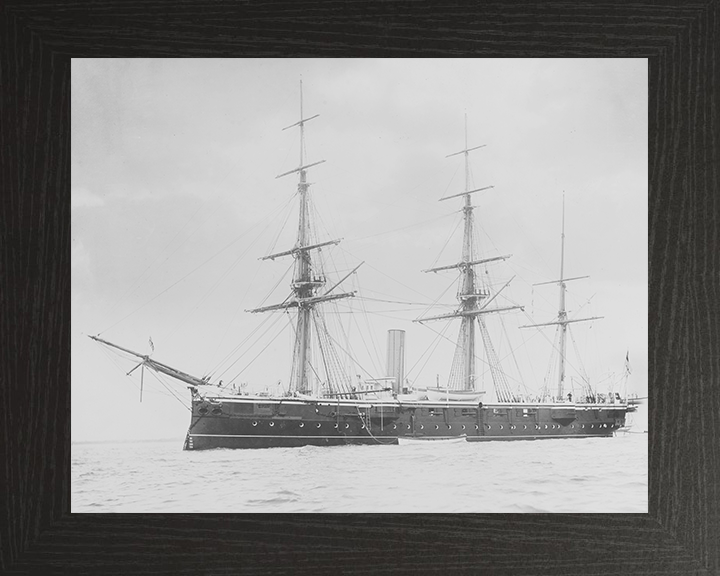 HMS Curacoa Royal Navy warship Photo Print or Framed Print - Hampshire Prints