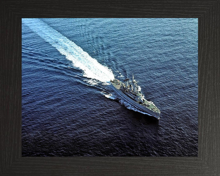 HMS Bacchante F69 Royal Navy Leander class frigate Photo Print or Framed Print - Hampshire Prints