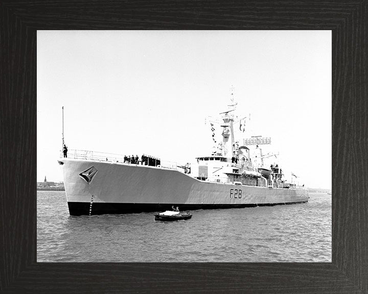 HMS Cleopatra F28 Royal Navy Leander class frigate Photo Print or Framed Print - Hampshire Prints