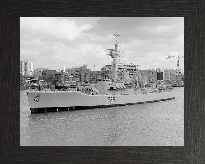 HMS Cleopatra F28 Royal Navy Leander class frigate Photo Print or Framed Print - Hampshire Prints