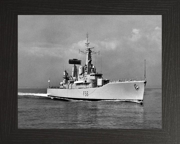 HMS Argonaut F56 Royal Navy Leander class frigate Photo Print or Framed Print - Hampshire Prints