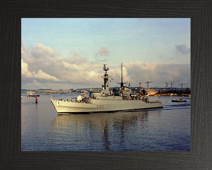 HMS Amazon F169 Royal Navy type 21 Frigate Photo Print or Framed Print - Hampshire Prints