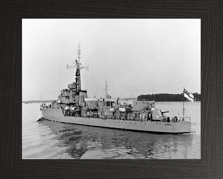 HMS Cassandra D10 (R62) Royal Navy C class destroyer Photo Print or Framed Print - Hampshire Prints