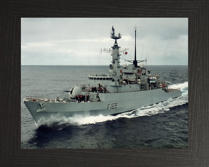 HMS Amazon F169 Royal Navy type 21 Frigate Photo Print or Framed Print - Hampshire Prints