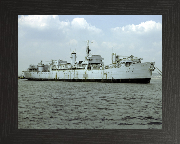 HMS Berry Head A191 Royal Navy repair ship Photo Print or Framed Photo Print - Hampshire Prints