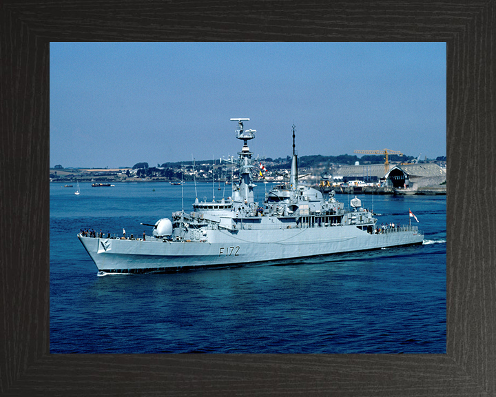 HMS Ambuscade F172 Royal Navy Type 21 frigate Photo Print or Framed Print - Hampshire Prints