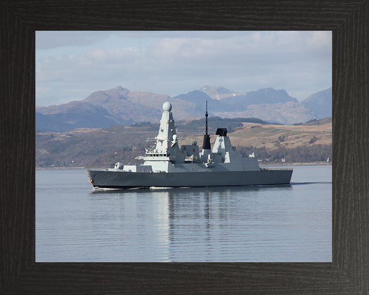 HMS Defender D36 Royal Navy Type 45 Destroyer Photo Print or Framed Photo Print - Hampshire Prints