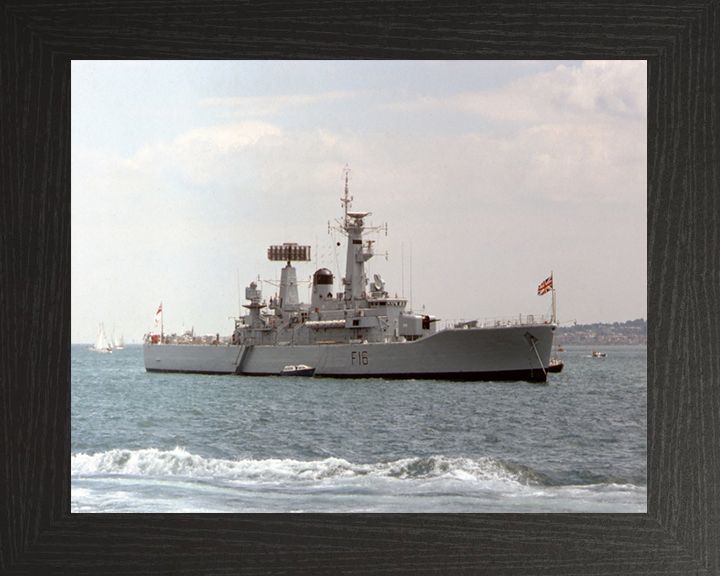 HMS Diomede F16 Royal Navy Leander class frigate Photo Print or Framed Print - Hampshire Prints