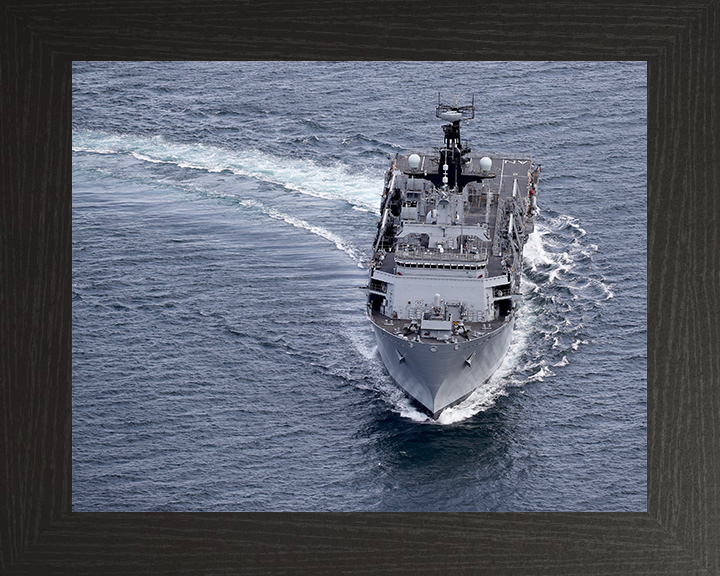 HMS Albion L14 Royal Navy Albion Class amphibious ship Photo Print or Framed Print - Hampshire Prints