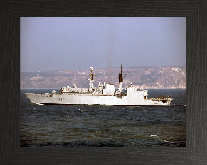 HMS Brave F94 Royal Navy Type 22 Frigate Photo Print or Framed Print - Hampshire Prints