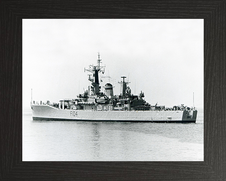 HMS Dido F104 Royal Navy Leander class frigate Photo Print or Framed Print - Hampshire Prints