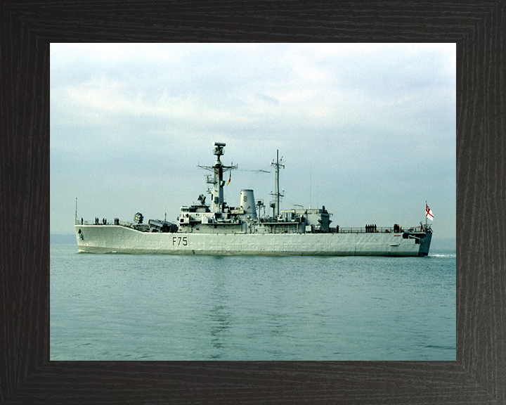 HMS Charybdis F75 Royal Navy Leander class frigate Photo Print or Framed Print - Hampshire Prints