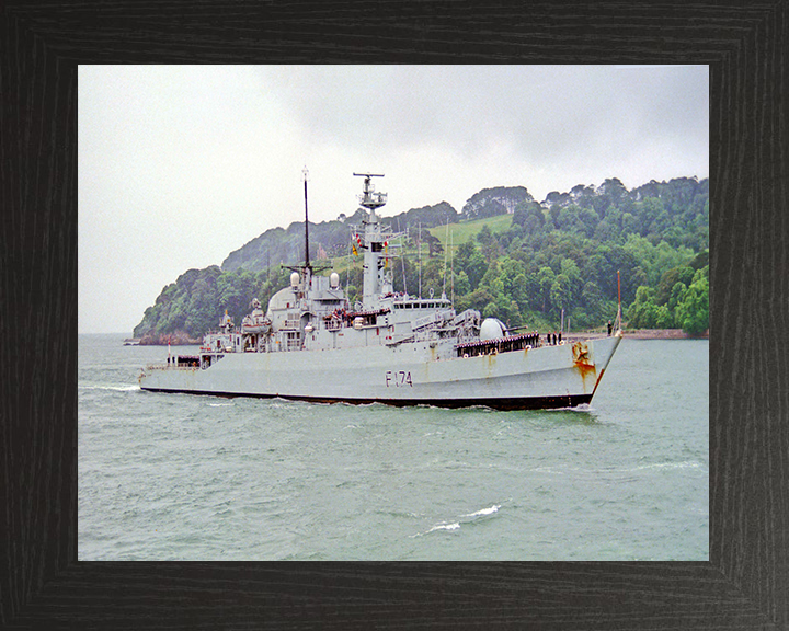 HMS Alacrity F174 Royal Navy Type 21 frigate Photo Print or Framed Print - Hampshire Prints