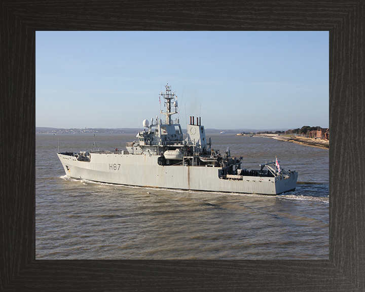 HMS Echo H87 Royal Navy Echo class survey vessel Photo Print or Framed Print - Hampshire Prints