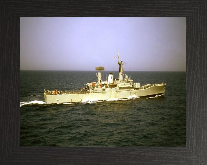 HMS Dido F104 Royal Navy Leander class frigate Photo Print or Framed Print - Hampshire Prints