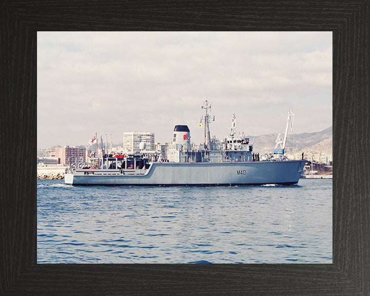 HMS Berkeley M40 Royal Navy Hunt class mine countermeasures vessel Photo Print or Framed Print - Hampshire Prints