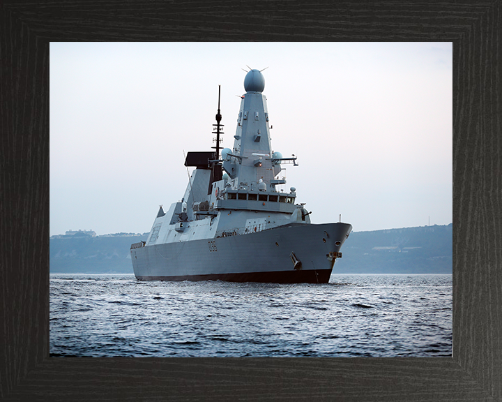 HMS Defender D36 Royal Navy Type 45 Destroyer Photo Print or Framed Photo Print - Hampshire Prints