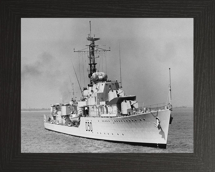 HMS Carron D30 Royal Navy C class destroyer Photo Print or Framed Print - Hampshire Prints