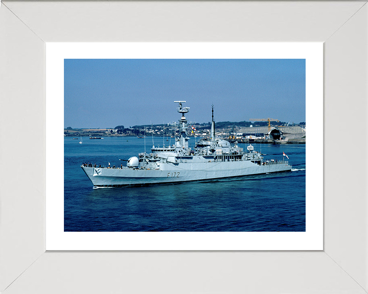 HMS Ambuscade F172 Royal Navy Type 21 frigate Photo Print or Framed Print - Hampshire Prints