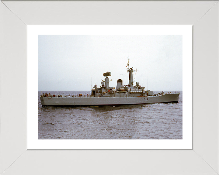 HMS Diomede F16 Royal Navy Leander class frigate Photo Print or Framed Print - Hampshire Prints