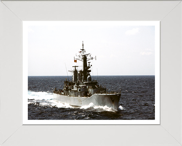 HMS Euryalus F15 Royal Navy Leander Class Frigate Photo Print or Framed Print - Hampshire Prints