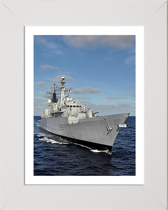 HMS Campbeltown F86 Royal Navy Type 22 frigate Photo Print or Framed Print - Hampshire Prints