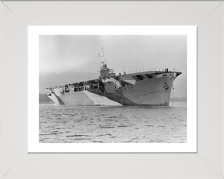 HMS Activity D94 Royal Navy escort carrier Photo Print or Framed Print - Hampshire Prints