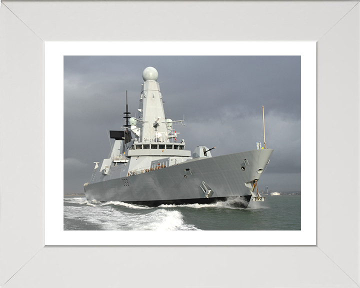 HMS Dauntless D33 Royal Navy Type 45 Destroyer Photo Print or Framed Print - Hampshire Prints