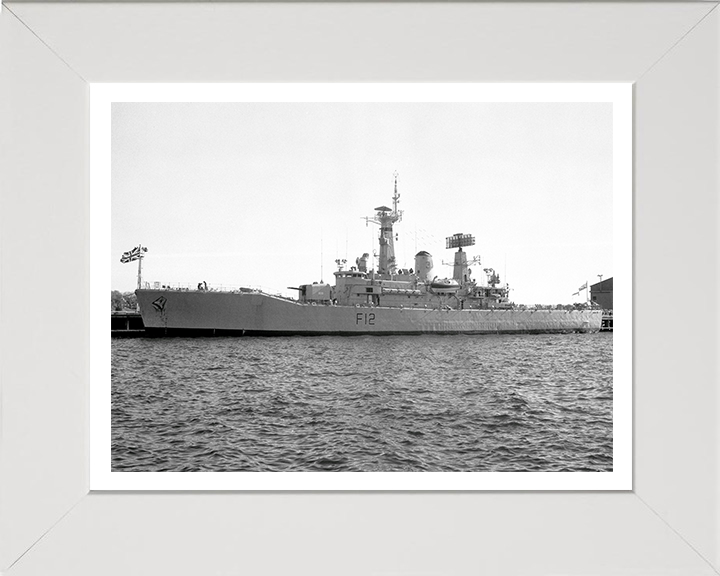 HMS Achilles F12 Royal Navy Leander Class Frigate Photo Print or Framed Print - Hampshire Prints