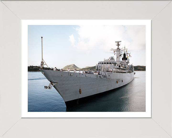 HMS Brave F94 Royal Navy Type 22 Frigate Photo Print or Framed Print - Hampshire Prints