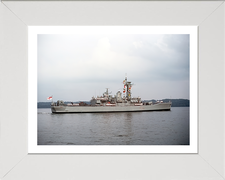 HMS Argonaut F56 Royal Navy Leander class frigate Photo Print or Framed Print - Hampshire Prints