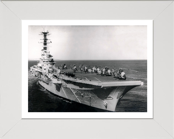 HMS Bulwark R08 Royal Navy Centaur class light fleet carrier Photo Print or Framed Print - Hampshire Prints