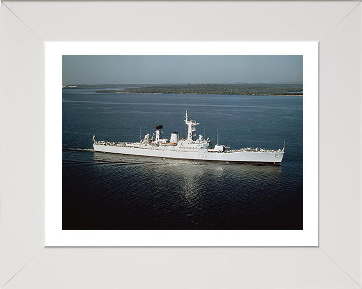 HMS Cleopatra F28 Royal Navy Leander class frigate Photo Print or Framed Print - Hampshire Prints