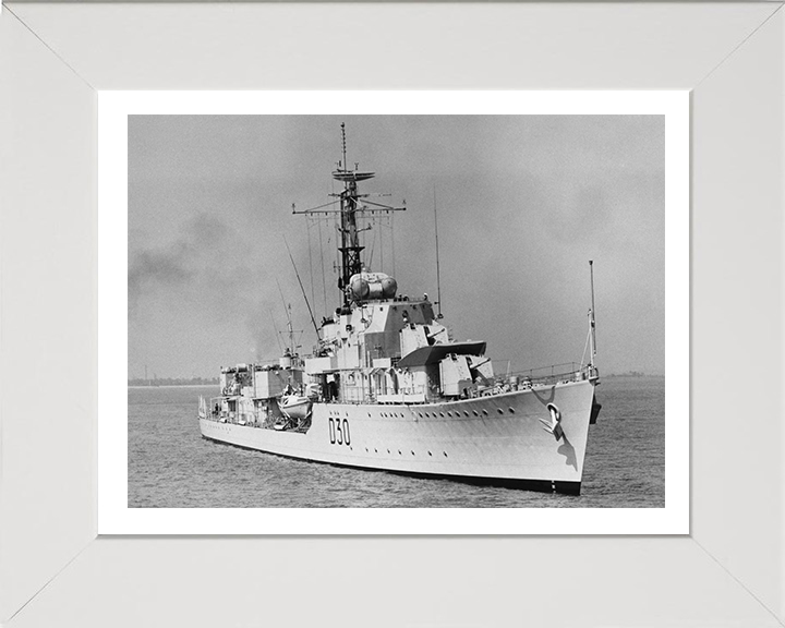 HMS Carron D30 Royal Navy C class destroyer Photo Print or Framed Print - Hampshire Prints